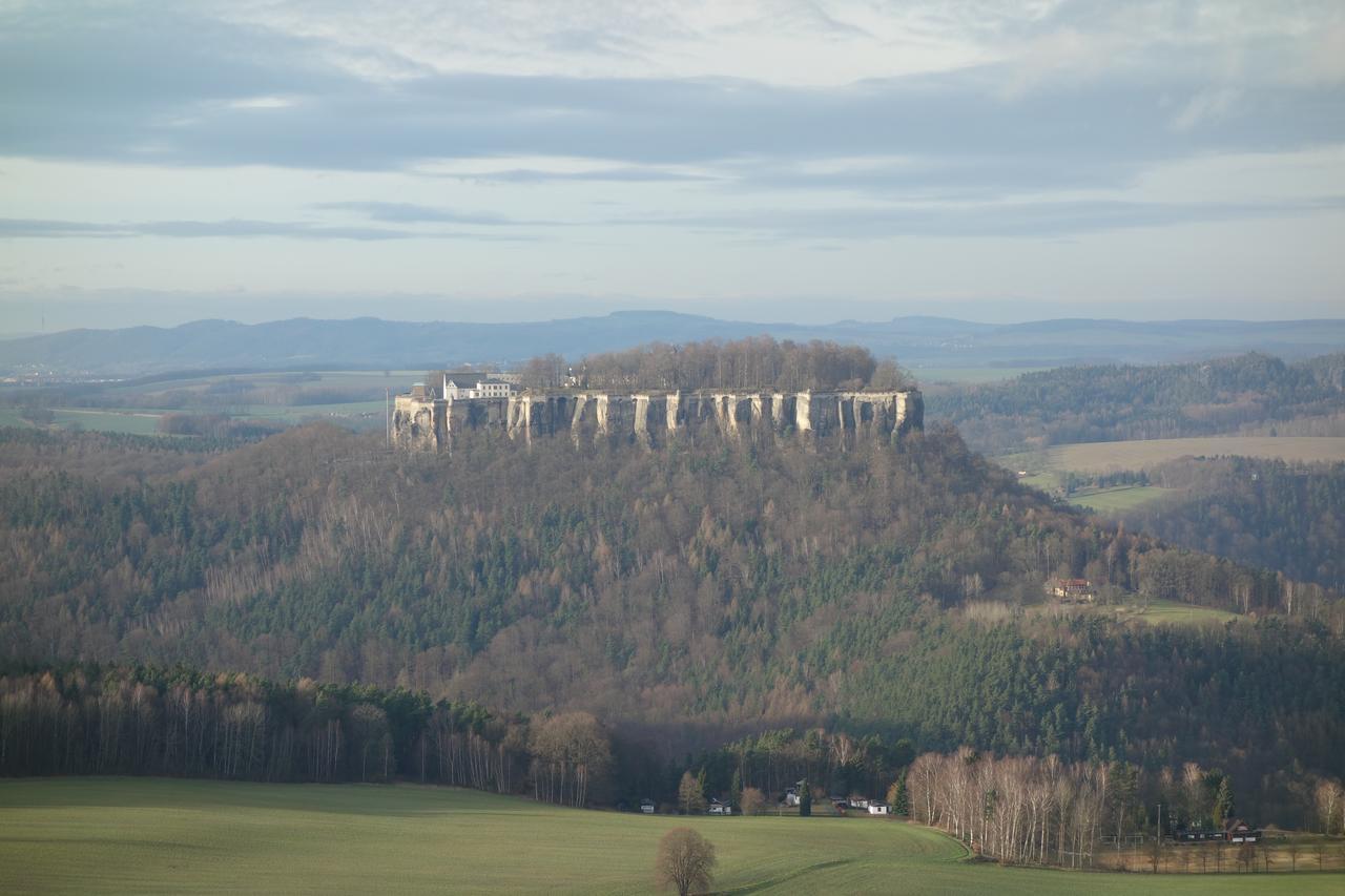 Gasthaus "Zum Wanderstuebel" Hinterhermsdorf Kültér fotó